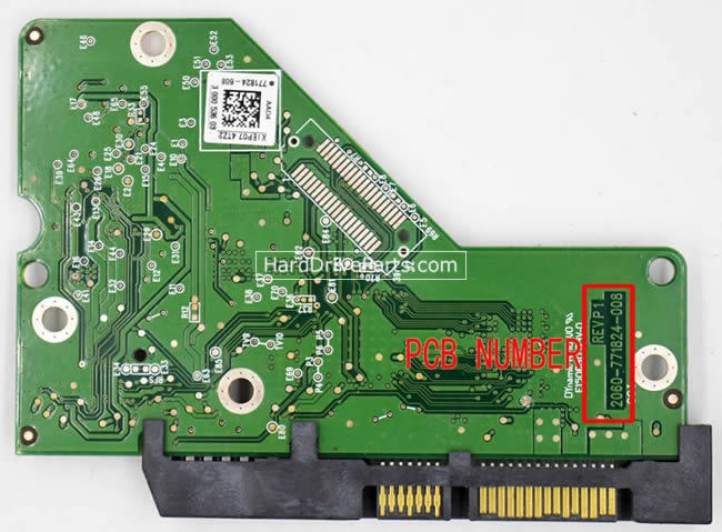 2060-771824-008 Scheda Elettronica Hard Disk WD