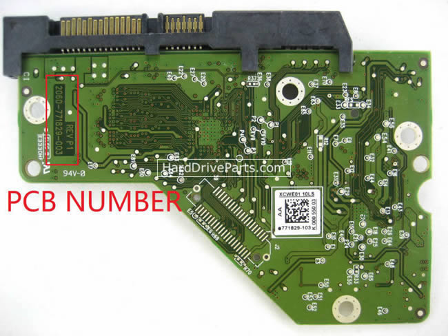 2060-771829-003 Scheda Elettronica Hard Disk WD