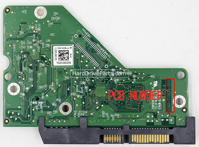 Western Digital WD20EARS Scheda Elettronica 2060-771829-005