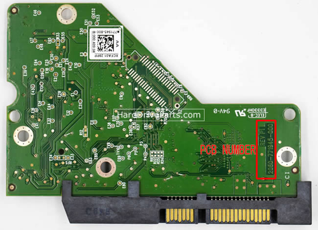 Western Digital WD20EURS Scheda Elettronica 2060-771945-000