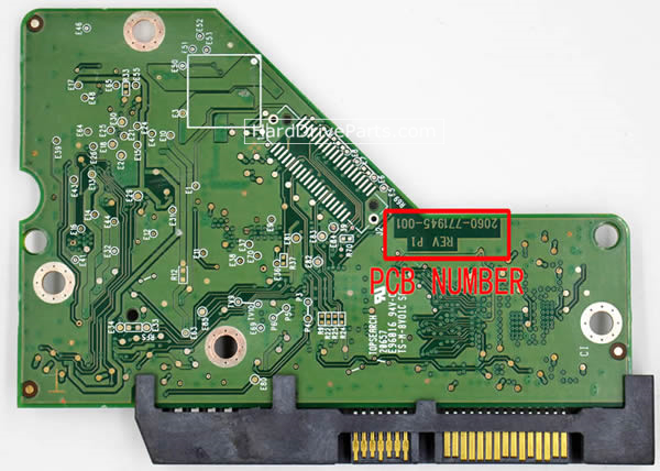 2060-771945-001 scheda elettronica hard disk WD