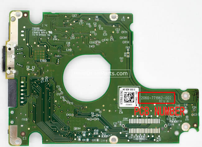 Western Digital WD3200BEKT Scheda Elettronica 2060-771962-002