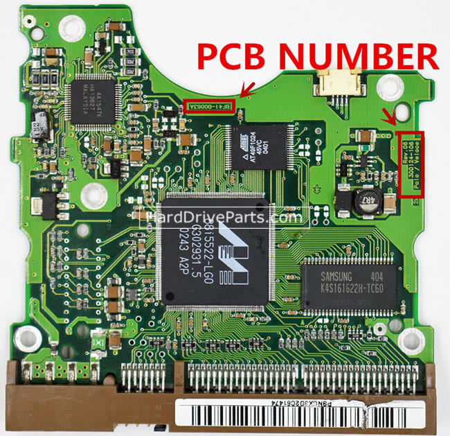 BF41-00063A Scheda Elettronica Hard Disk Samsung