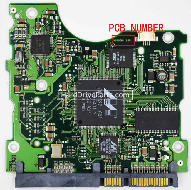 Samsung SP1614C Hard Disk Scheda Elettronica BF41-00069A