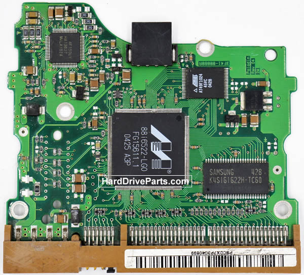 Samsung SP0802N Hard Disk Scheda Elettronica BF41-00080A - Clicca l'immagine per chiudere