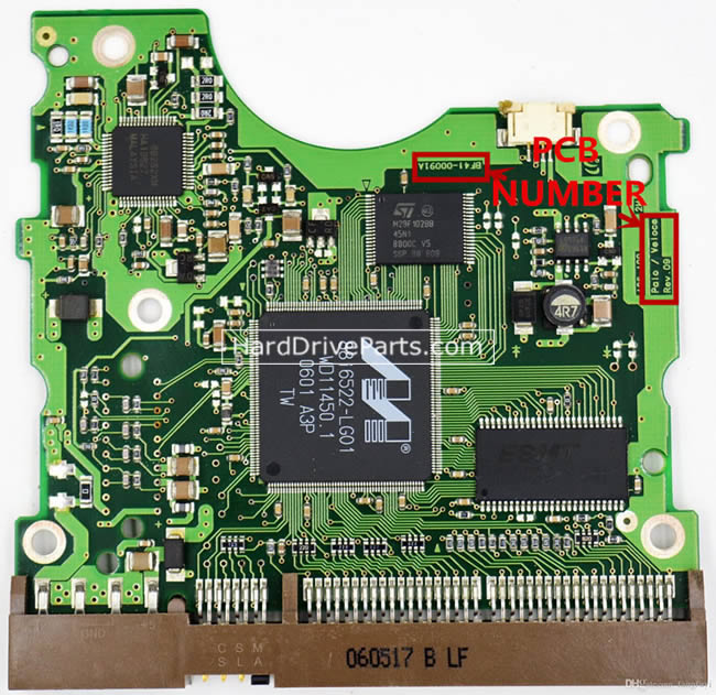 BF41-00091A Scheda Elettronica Hard Disk Samsung