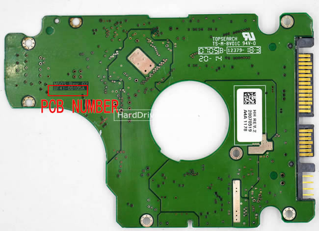 Samsung HM120HI Hard Disk Scheda Elettronica BF41-00105A