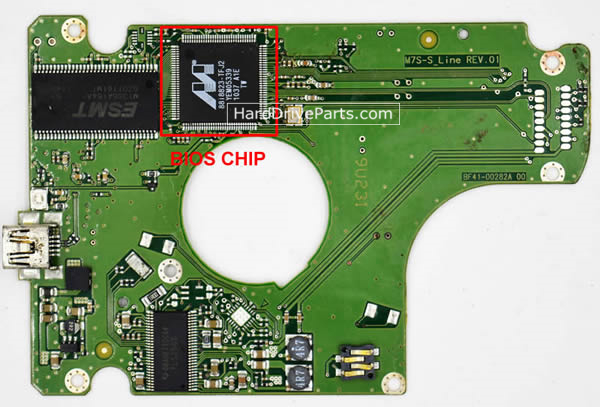BF41-00282A scheda elettronica hard disk Samsung