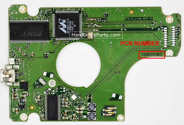 BF41-00282A scheda elettronica hard disk Samsung