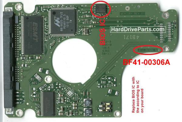 HM641JI Samsung Scheda Elettronica Hard Disk BF41-00306A - Clicca l'immagine per chiudere