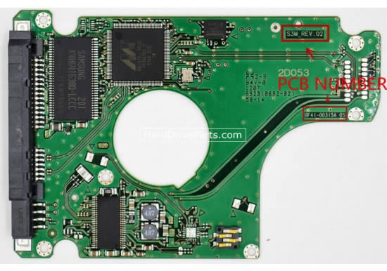 BF41-00315A Scheda Elettronica Hard Disk Samsung