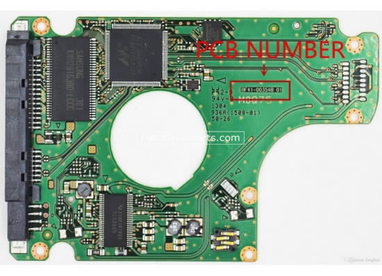 ST500LM012 Samsung Scheda Elettronica Hard Disk BF41-00354B