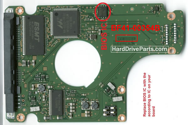 HN-M101BB/AV1 Samsung Scheda Elettronica Hard Disk BF41-00354B - Clicca l'immagine per chiudere