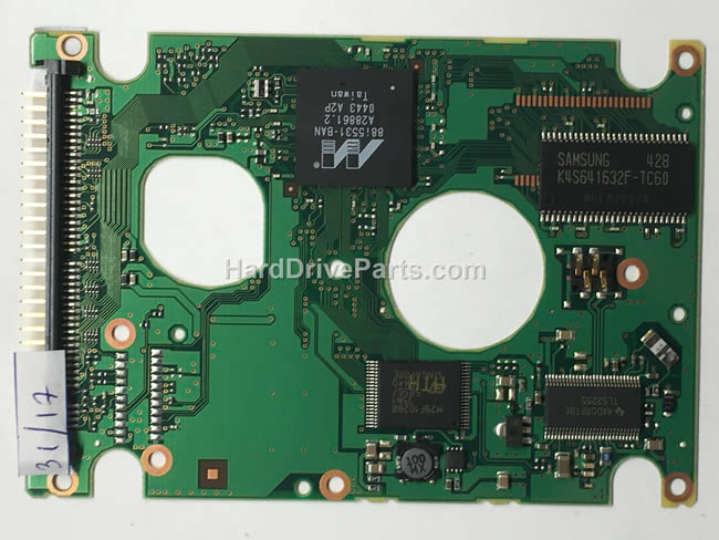 Fujitsu MHT2040AS Scheda Elettronica CA26325-B18104BA