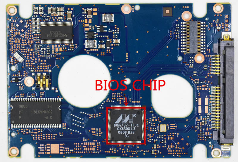 CA26344-B32104BA Scheda Elettronica Hard Disk Fujitsu