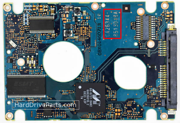 Fujitsu MHZ2160BJ FFS G2 Scheda Elettronica CA26344-B51304BA - Clicca l'immagine per chiudere