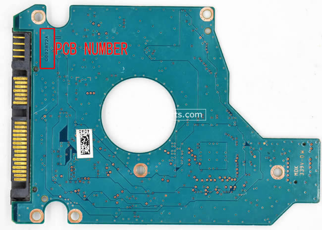 G002872A Scheda Elettronica Hard Disk Toshiba