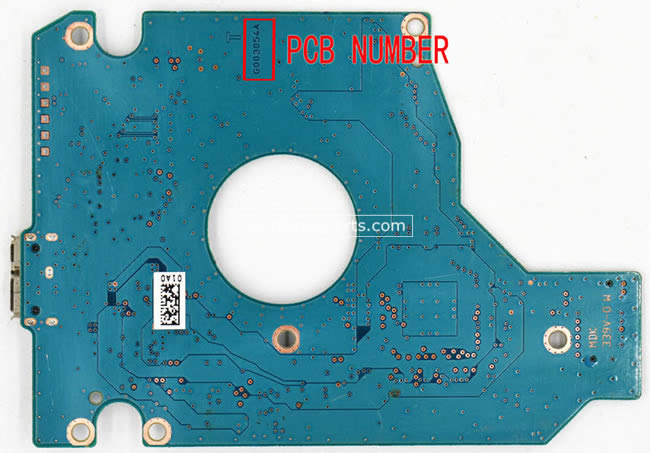 MK5059GUXP Toshiba Scheda Elettronica Hard Disk G003054A