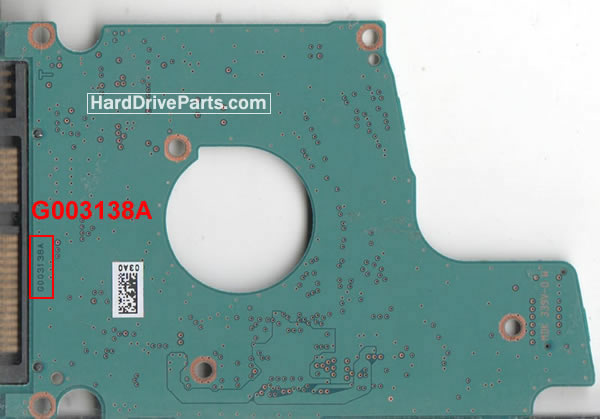 G003138A Scheda Elettronica Hard Disk Toshiba - Clicca l'immagine per chiudere
