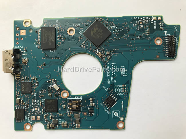 Toshiba MQ04UBD200 Scheda Elettronica G0034A