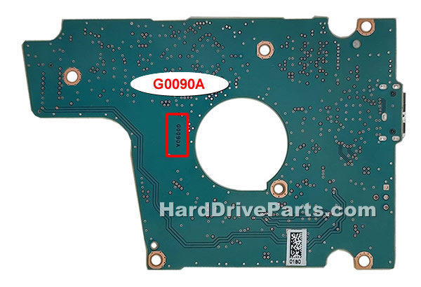 G0090A Scheda Elettronica Hard Disk Toshiba