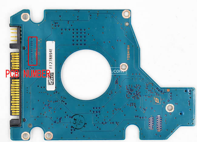 G5B001851000-A Scheda Elettronica Hard Disk Toshiba