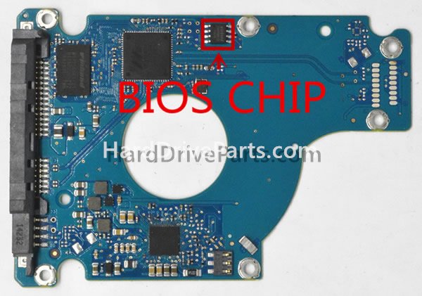 Scambia il chip del bios su 100759990 Scheda Elettronica Hard Disk Seagate