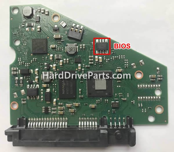 Scambia il chip del bios su 100815595 Scheda Elettronica Hard Disk Seagate
