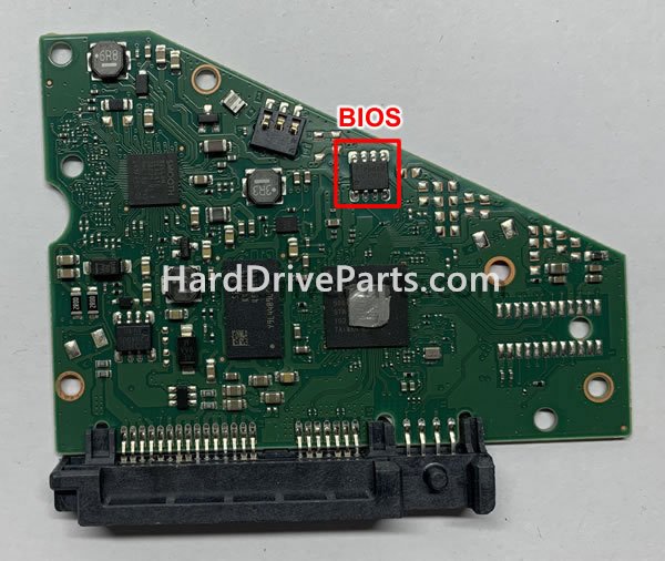 Scambia il chip del bios su 100862589 Scheda Elettronica Hard Disk Seagate
