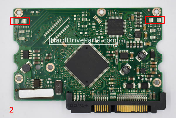 Seagate STM3500630AS Scheda Elettronica PCB 100406533