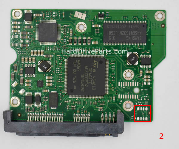 Seagate ST3250310SV Scheda Elettronica PCB 100468303