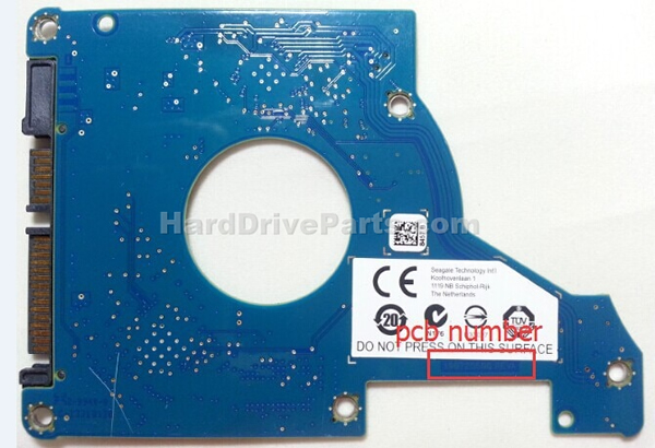 Seagate Scheda Elettronica 100728606