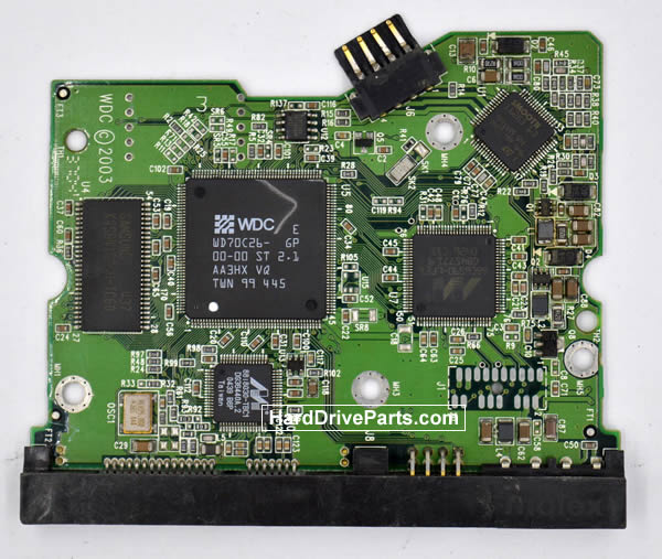 WD WD2500JS Scheda Elettronica PCB 2060-001267-001