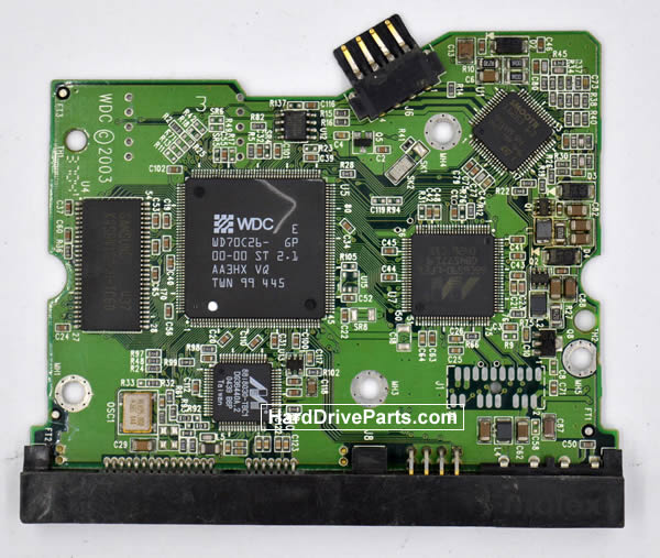 WD WD1200JD Scheda Elettronica PCB 2060-001267-001