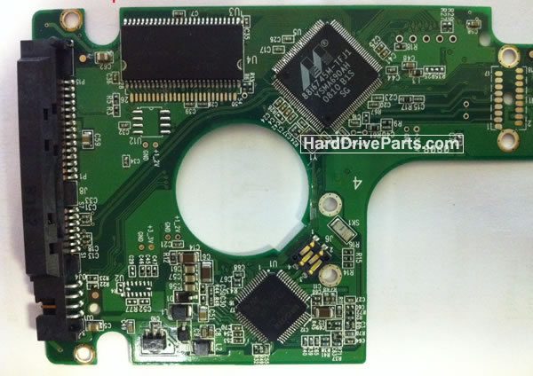 WD WD5000BEVT Scheda Elettronica PCB 2060-701499-000