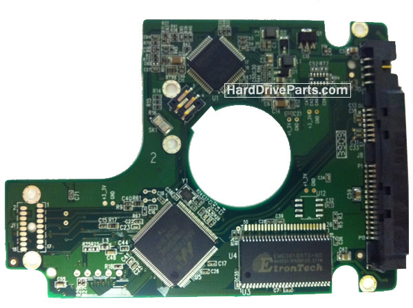 WD WD1200BEVT Scheda Elettronica PCB 2060-701499-005