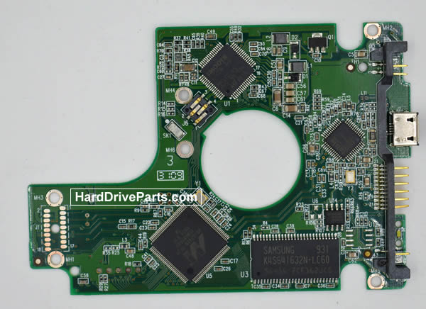 WD WD3200BMVV Scheda Elettronica PCB 2060-701650-000