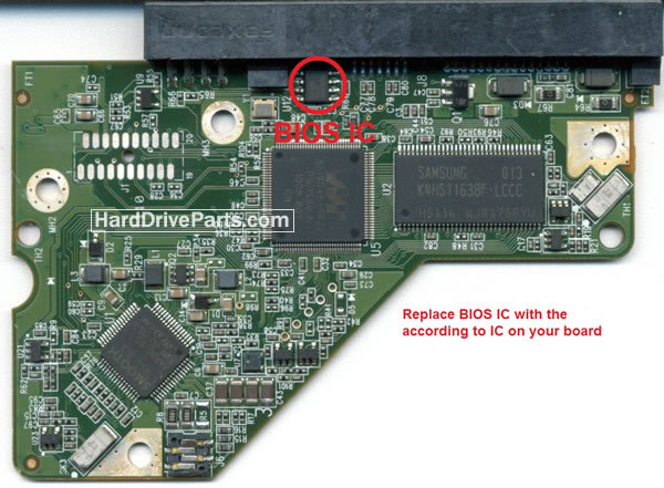 WD WD2503ABYX Scheda Elettronica PCB 2060-771702-001