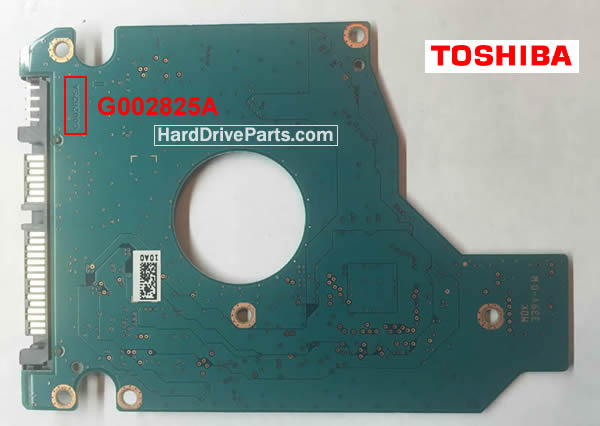 sostituire scheda elettronica hard disk Toshiba